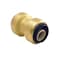 Apollo 3/4 in. Brass Push-to-Connect Polybutylene Conversion Coupling FSBPBC34 - alternate 3